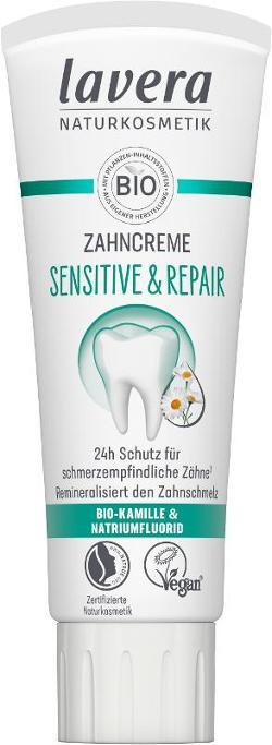 Zahncreme Sensitiv und Repair 75 ml Lavera