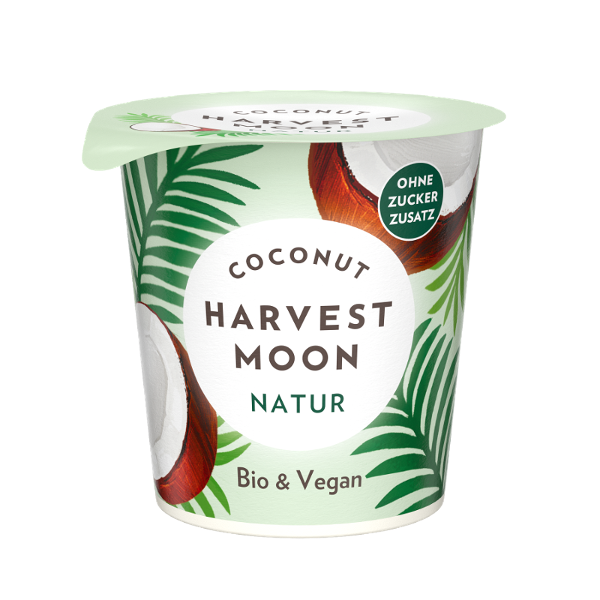 Produktfoto zu VPE Kokosmilchjoghurt natur  18 % 6x125g Harvest Moon