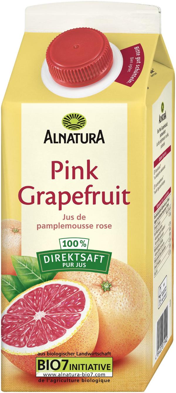 Produktfoto zu Pink Grapefruitsaft 750 ml Alnatura