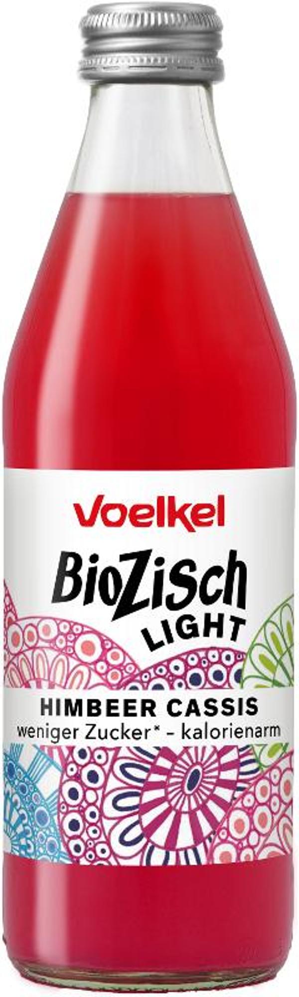Produktfoto zu BioZisch light Himbeere Cassis 0,33l Voelkel