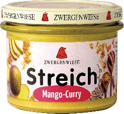 VPE Streich Mango Curry 6x180g  Zwergenwiese