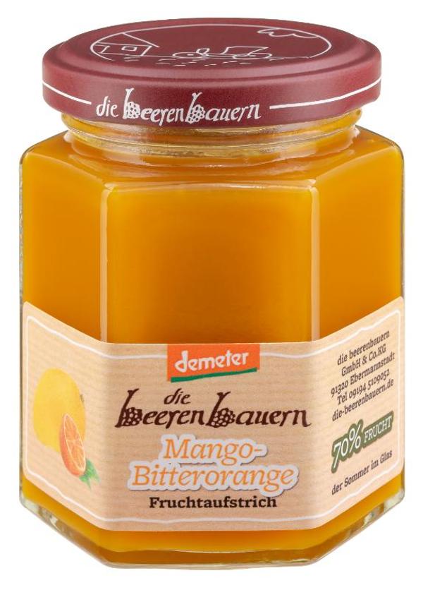 Produktfoto zu Fruchtaufstrich Mango-Bitterorange 200g die beerenbauern