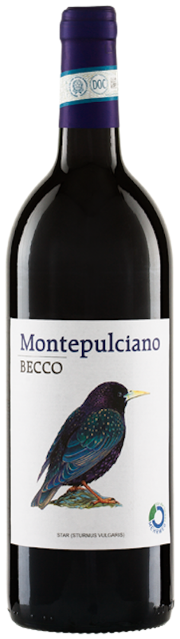 Produktfoto zu Montepulciano Becco rot 1l Riegel Bioweine