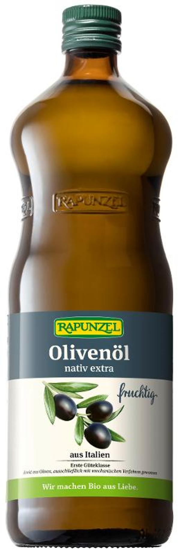 Produktfoto zu Olivenöl fruchtig 1 l Rapunzel