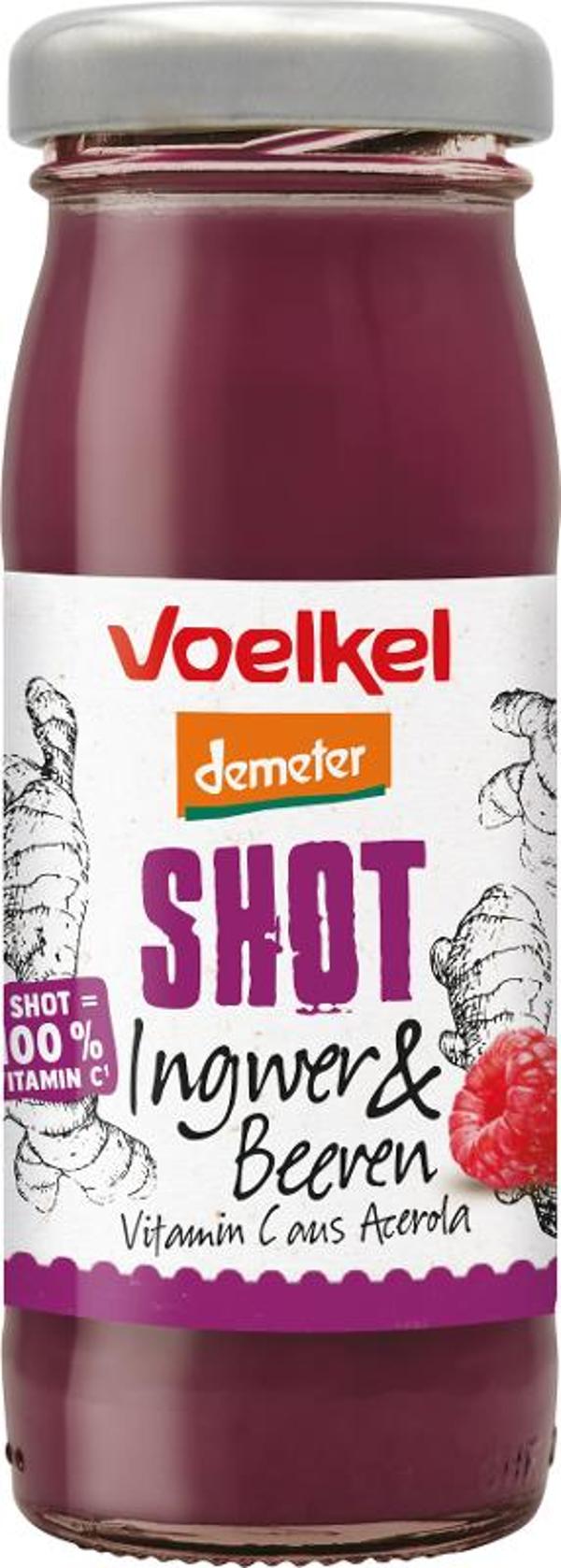 Produktfoto zu VPE Shot Ingwer & Beere 8x95ml Voelkel