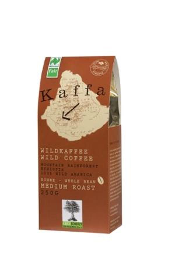Produktfoto zu Wildkaffee Kaffa medium ganze Bohne 10x250g Original Food