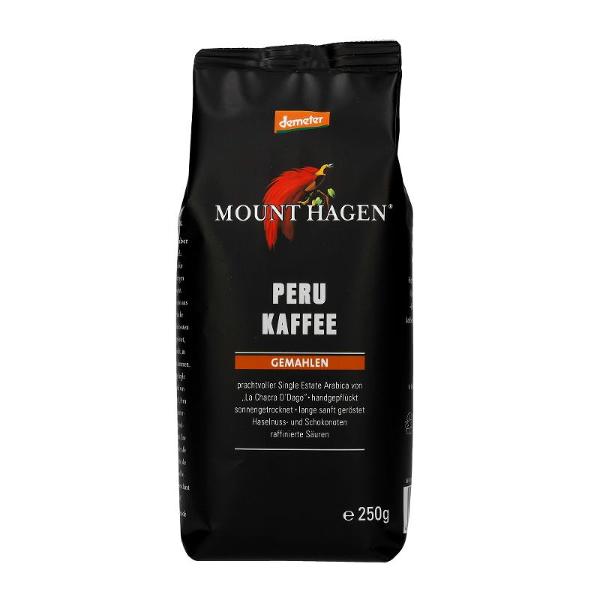 Produktfoto zu Röstkaffee Peru gemahlen 250g Mount Hagen