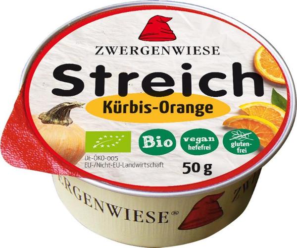 Produktfoto zu Kleiner Streich Kürbis Orange 50g Zwergenwiese