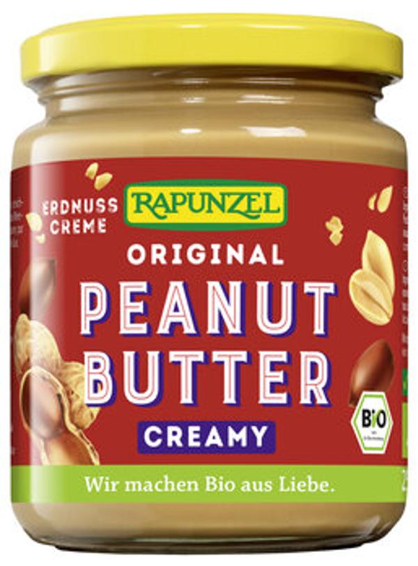 Produktfoto zu Peanutbutter creamy 250g Rapunzel