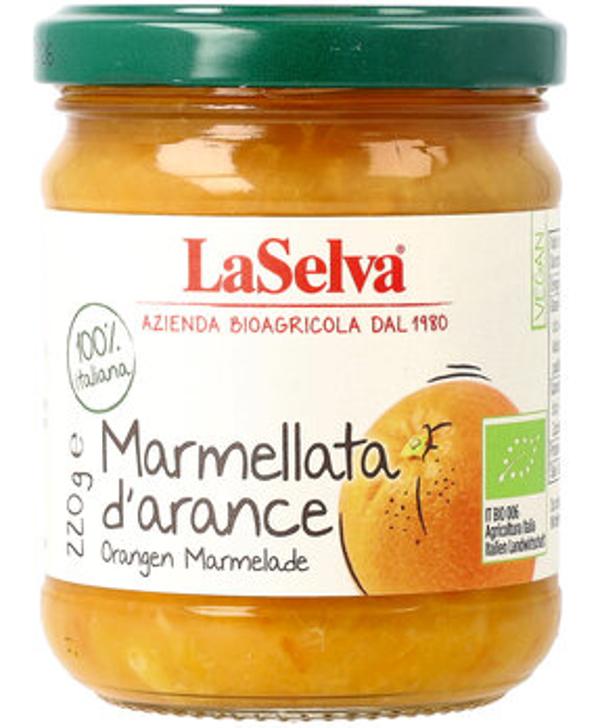 Produktfoto zu Orangen Marmelade 220g LaSelva