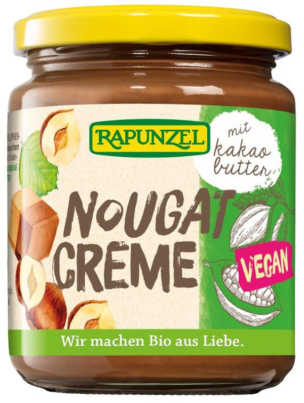 Produktfoto zu Nougat Creme mit Kakaobutter 250g Rapunzel