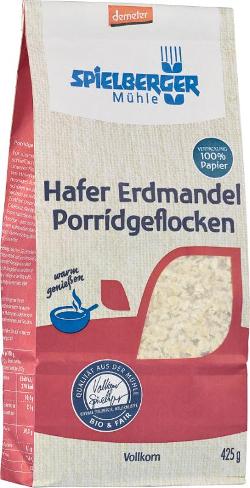 VPE Hafer Erdmandel Porridgeflocken 6x425g Spielberger