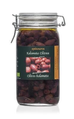 VPE Kalamata Oliven ohne Stein 1,5 kg Epikouros