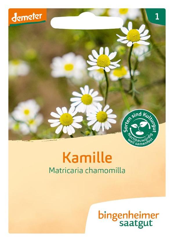 Produktfoto zu Saatgut Kamille Matricaria BIN