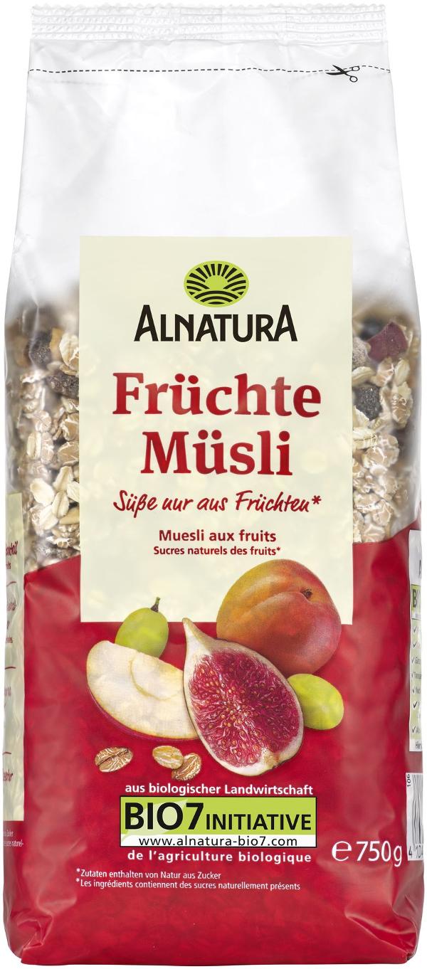 Produktfoto zu Früchte Müsli 750g Alnatura