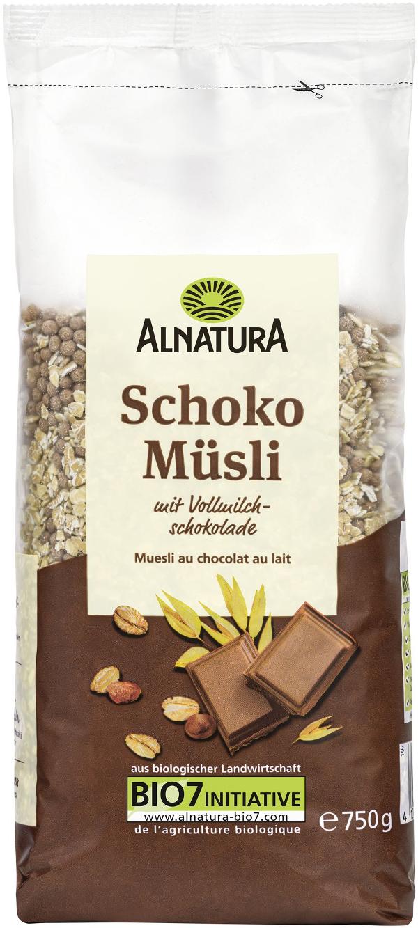Produktfoto zu Schoko Müsli 750g Alnatura