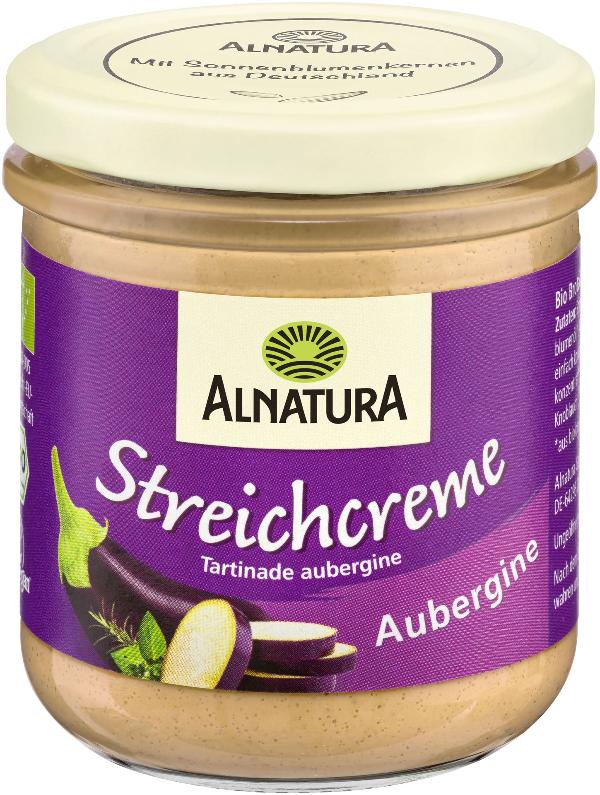 Produktfoto zu Sreichcreme Aubergine 180g Alnatura