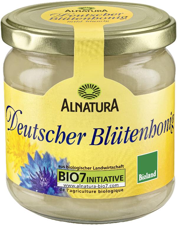 Produktfoto zu Deutscher Blütenhonig 500g Alnatura