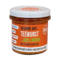 VPE Vegane Art... Teewurst mit feinen Zutaten 6x140g HEDI Naturkost