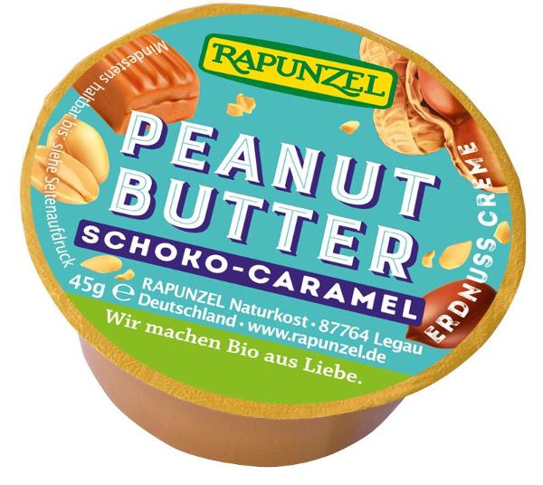 Produktfoto zu Peanut Butter Schoko Caramel 45g Rapunzel