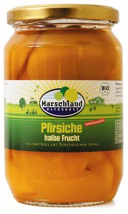 VPE Pfirsiche halbe Frucht 6x720ml Marschland
