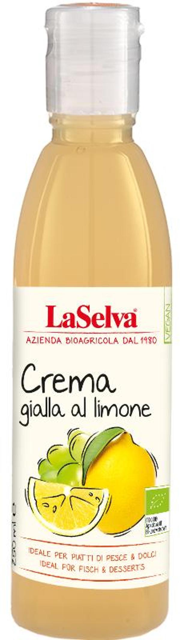 Produktfoto zu Crema gialla al limone 250ml LaSelva