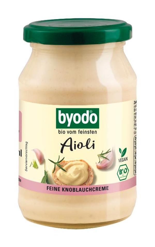Produktfoto zu Aioli vegan 250ml Byodo