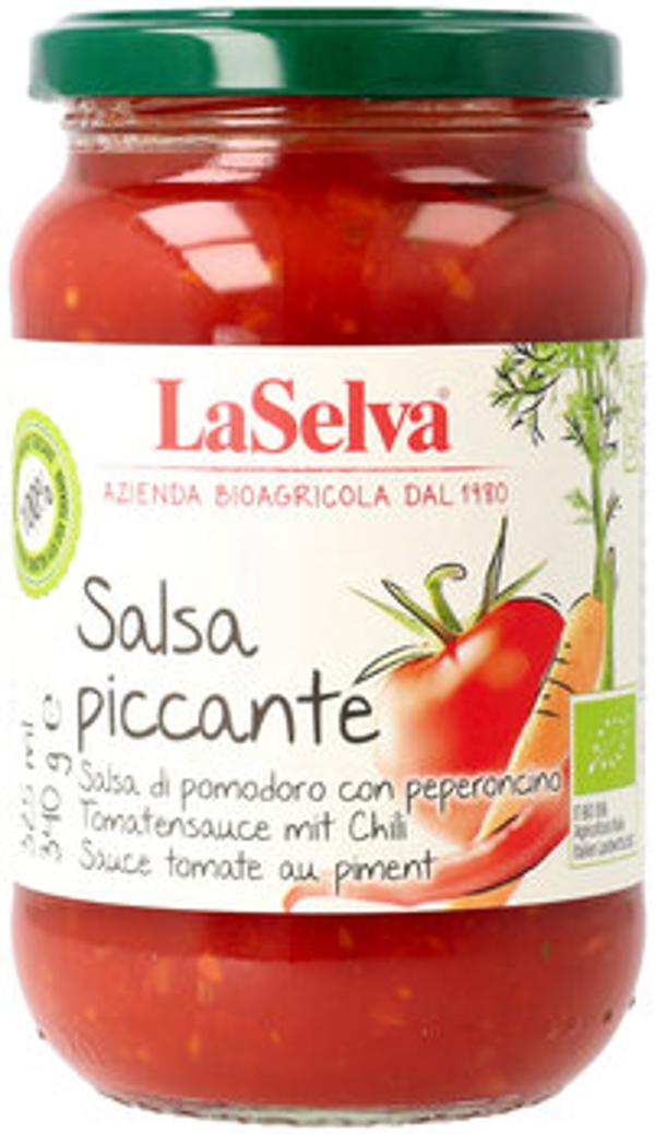 Produktfoto zu Salsa piccante (Tomatensauce leicht pikant) 340g LaSelva