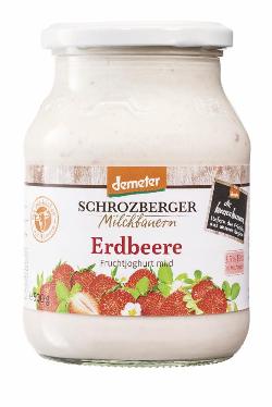 Fruchtjoghurt Erdbeere 500g Schrozberger Milchbauern