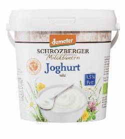 Joghurt natur 3,8% 1kg Schrozberger Milchbauern