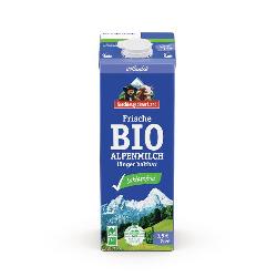 Frische Alpenmilch laktosefrei 3,5% Berchtesgadener Land