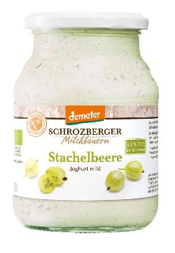 Stachelbeere Joghurt 3,5% Schrozberger Milchbauern