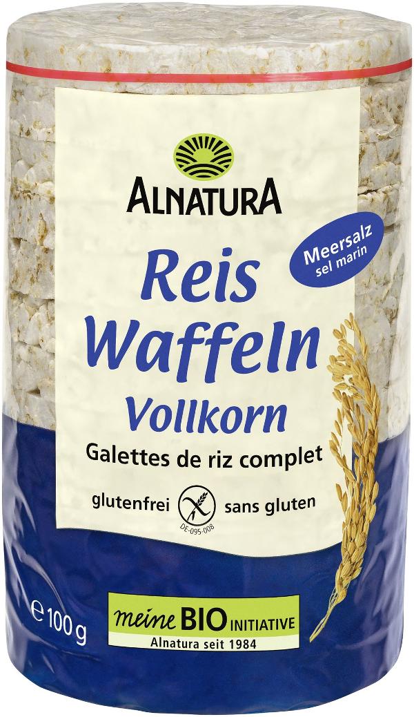 Produktfoto zu Reiswaffeln mit Salz 100g Alnatura