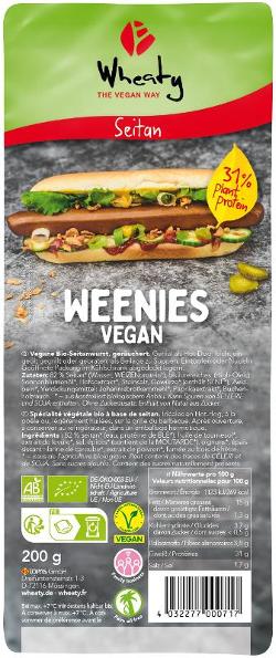 Vegane Weenies 200g Wheaty