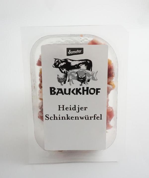 Produktfoto zu Heidjer Schinkenwürfel 100g Bauckhof