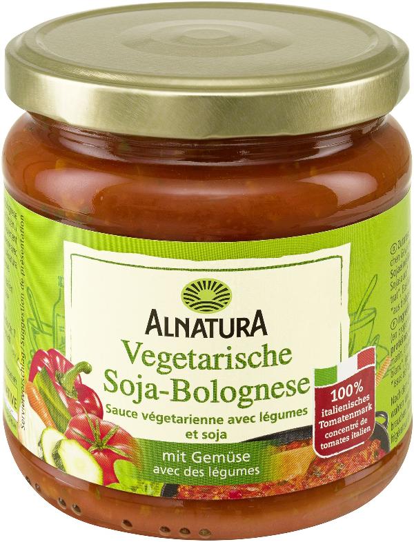 Produktfoto zu Vegetarische Soja Bolognese 350ml Alnatura