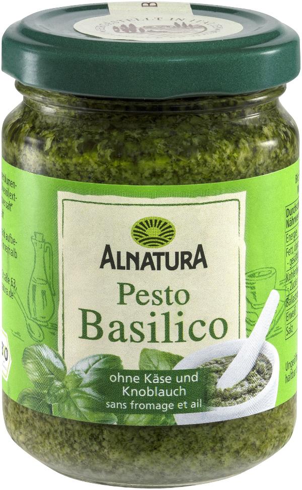 Produktfoto zu Pesto Basilico 130g Alnatura