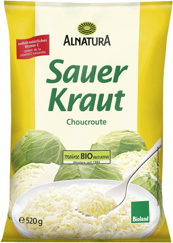 Produktfoto zu Sauerkraut 520g Alnatura