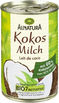 Kokosmilch 400 ml Alnatura