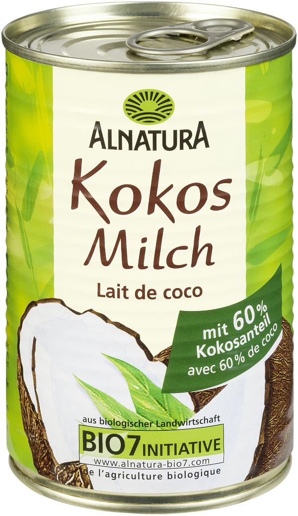 Produktfoto zu Kokosmilch 400 ml Alnatura