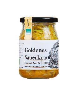 Goldenes Sauerkraut Ferment 200g Schnelles Grünzeug OWL