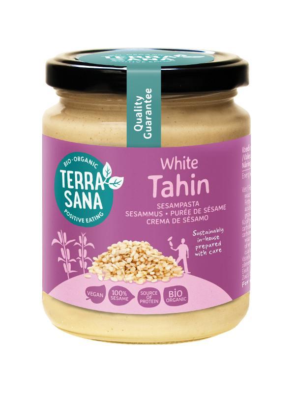 Produktfoto zu Tahin weiß (Sesammus) 250g Terrasana