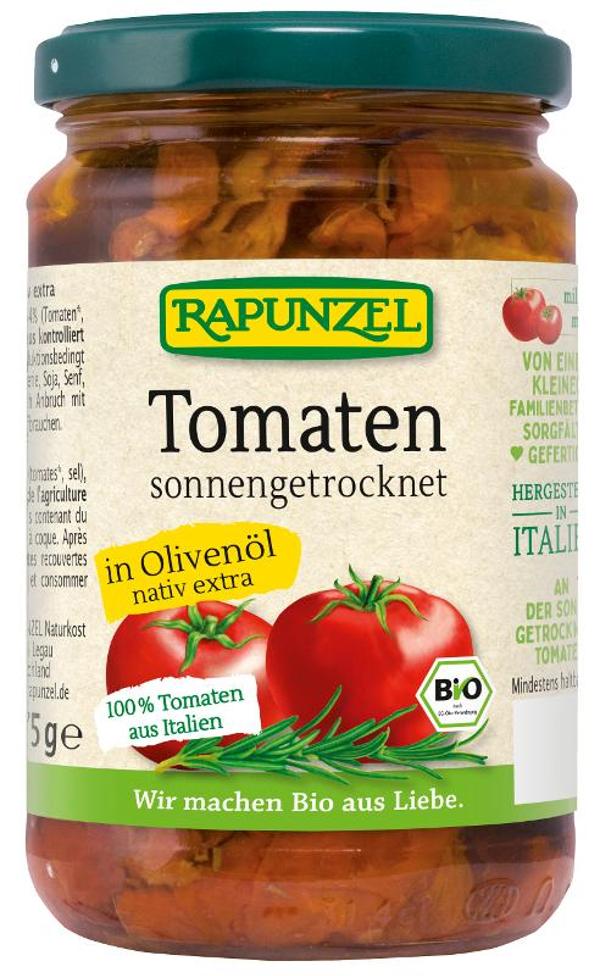 Produktfoto zu Tomaten getrocknet in Olivenöl extra saftig 275g Rapunzel