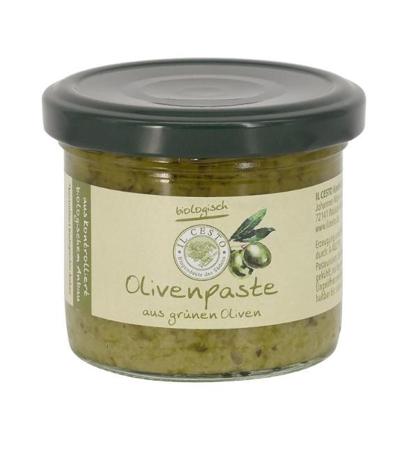 Produktfoto zu Olivenpaste grün 100g Il Cesto