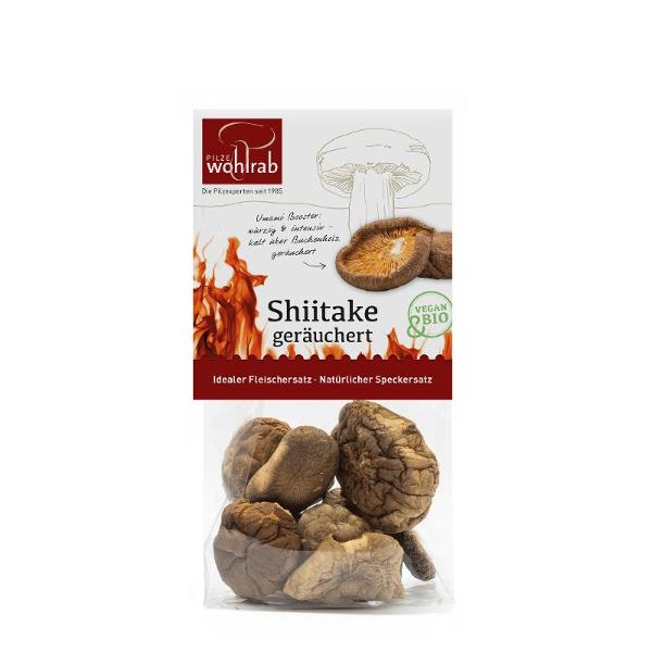 Produktfoto zu Smokey Shitake geträuchert 20g Pilze Wohlrab