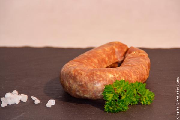 Produktfoto zu Kohlwurst geräuchert à ca. 250g vom Schwein  Fleischerei Schäfers
