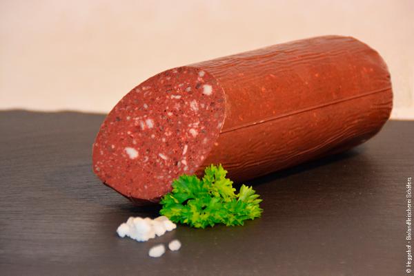 Produktfoto zu Blutwurst zum Braten (mit Mehl) à ca. 400g v. Schwein  Fleischerei Schäfers