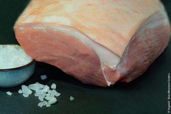 Produktfoto zu Schweinekrustenbraten mit Schwarte  Fleischerei Schäfers