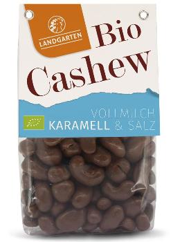 Bio Cashew Vollmilch, Karamell & Salz 170g Landgarten