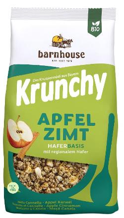 Krunchy Apfel-Zimt 375g Barnhouse